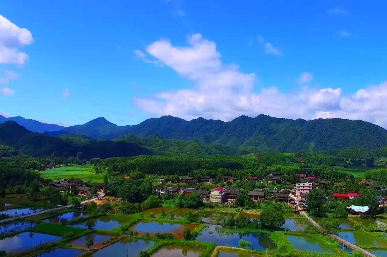 神奇绿洲醉美绥宁来看看花园阁的十里山水画廊