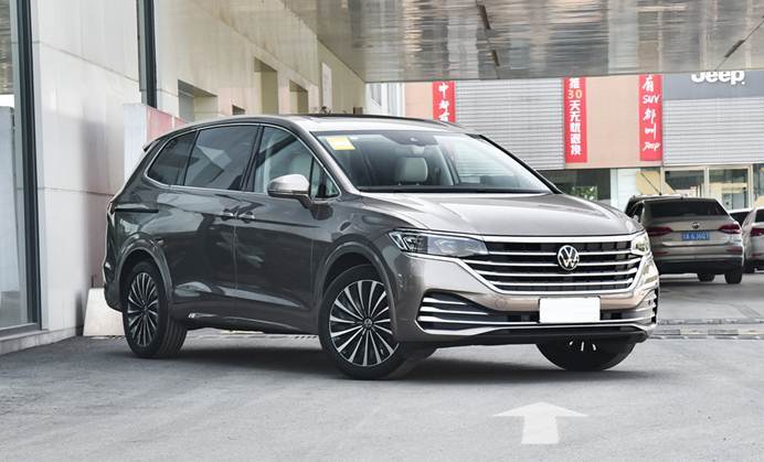 5月颜值最高mpv,大众威然全新德系设计,40万内入高配