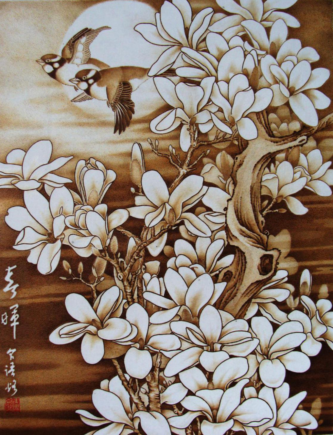 南阳烙画新晋四名省大师 借力工美云就业广纳人才