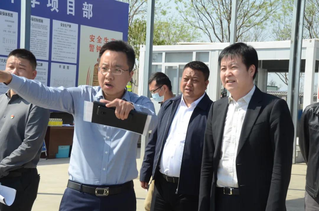 西安国家民用航天产业基地党工委书记王斌莅临航天城