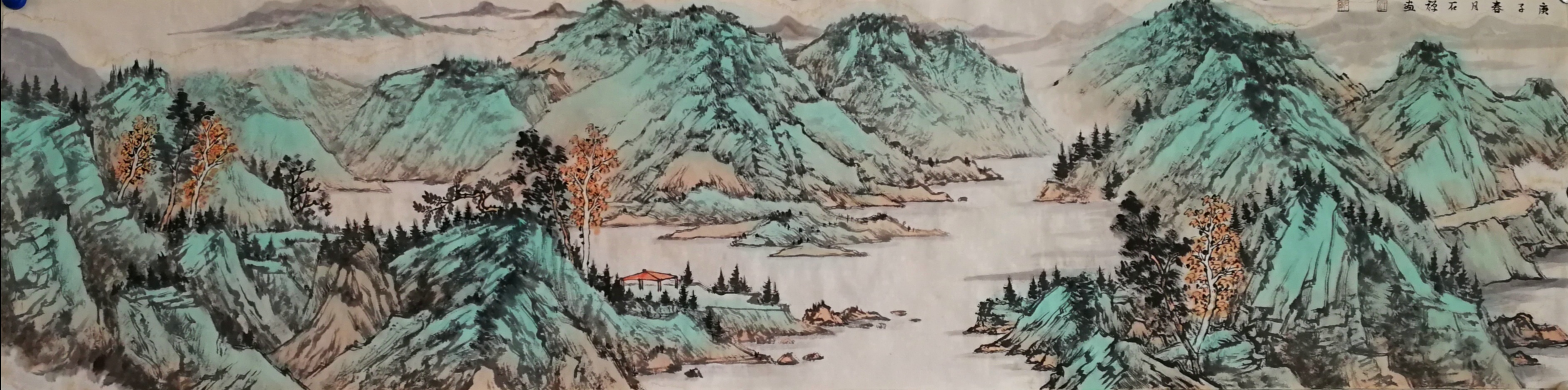 "山色水云间"画家王水作品欣赏及解读 谈书论画