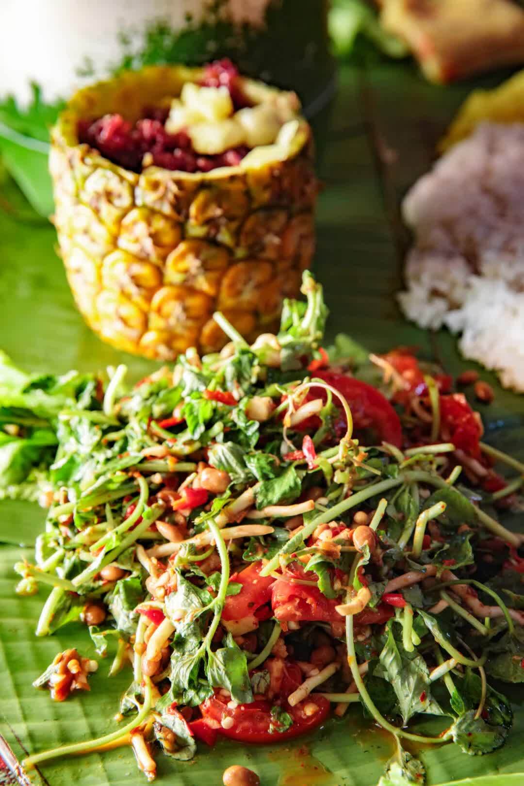 万物皆可拌的傣族美食 真是饕餮盛宴 垂涎三尺