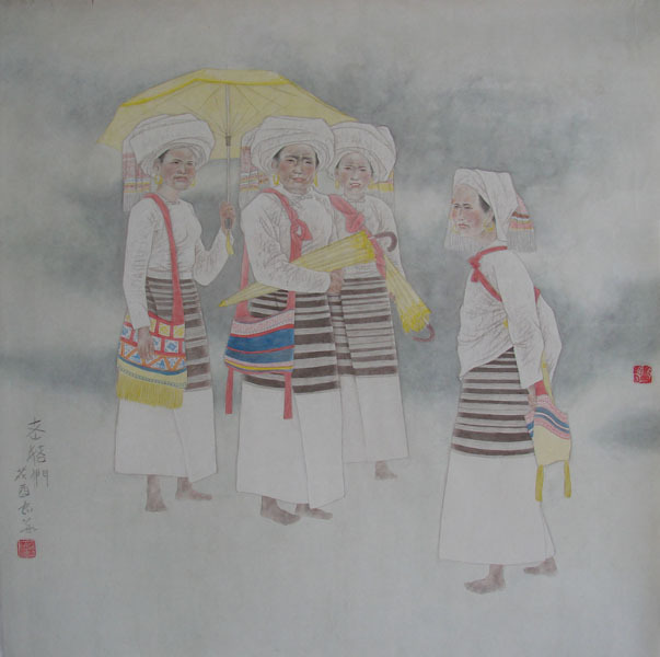 中国朦胧画派创始人,国家一级美术师甄忠义