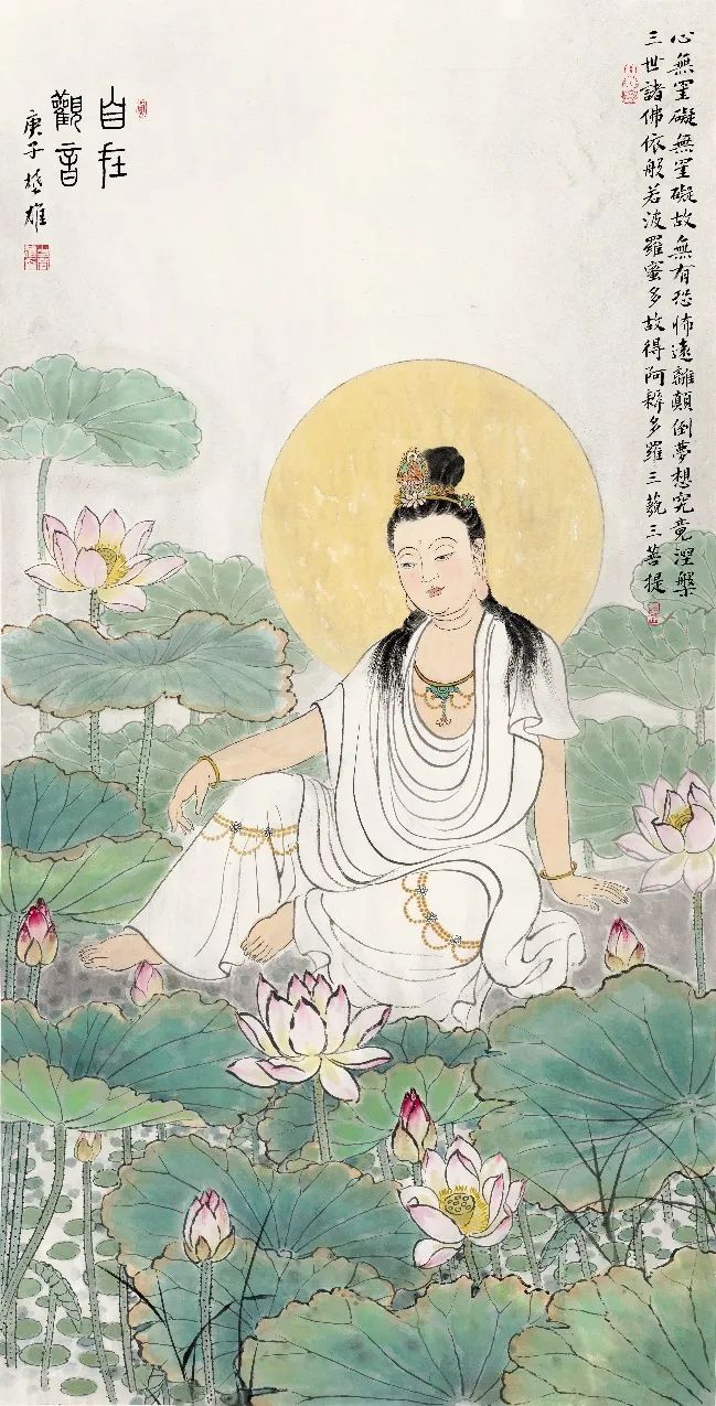 方楚雄观音菩萨的创作缘于40年前那一段经历