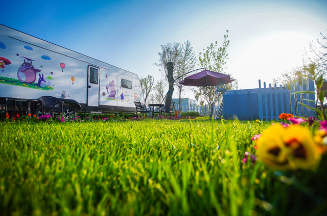 13米拖挂营地房车, 环球营地房车,野外的一个家