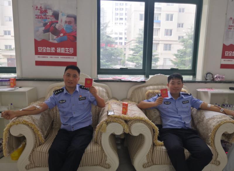 河南省三门峡监狱开展无私献热血血浓情更浓义务献血活动