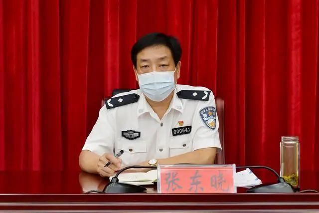 省公安厅第六驻点指导组组长张东晓出席会议