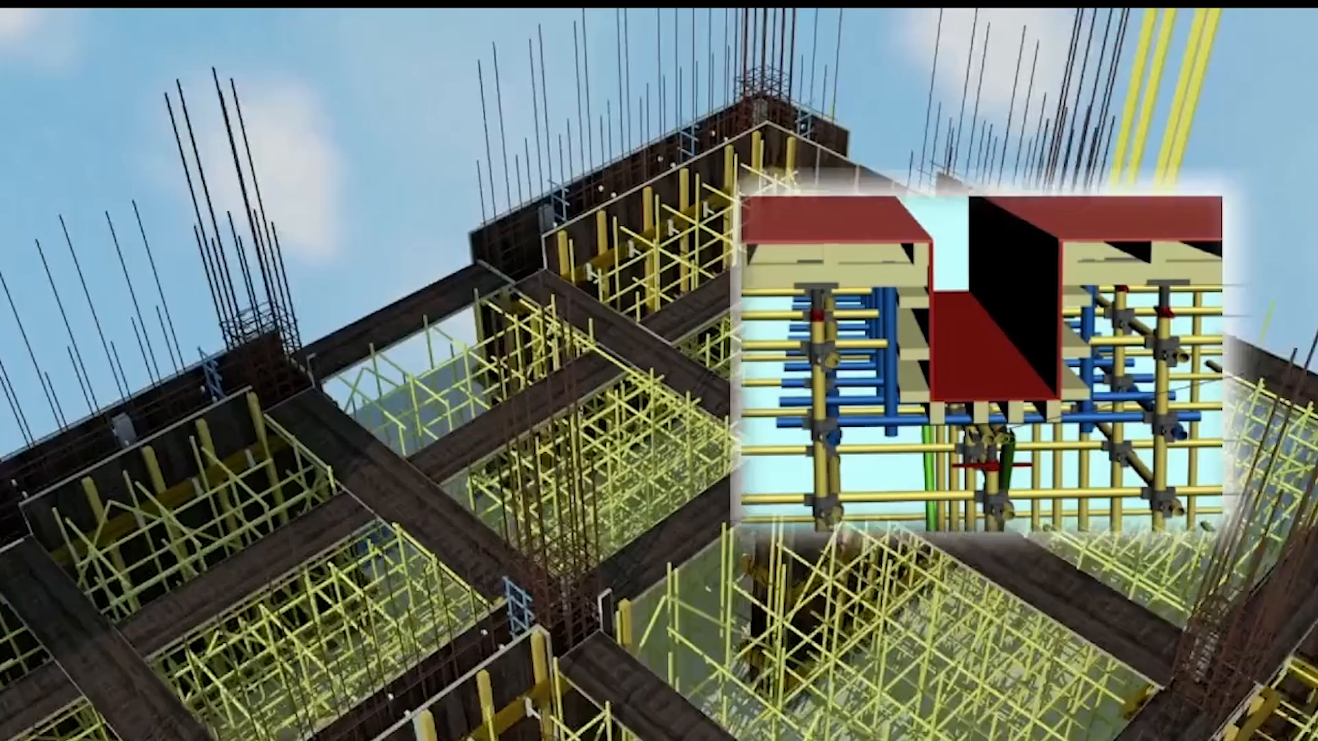 梁模板安装BIM可视化技术交底