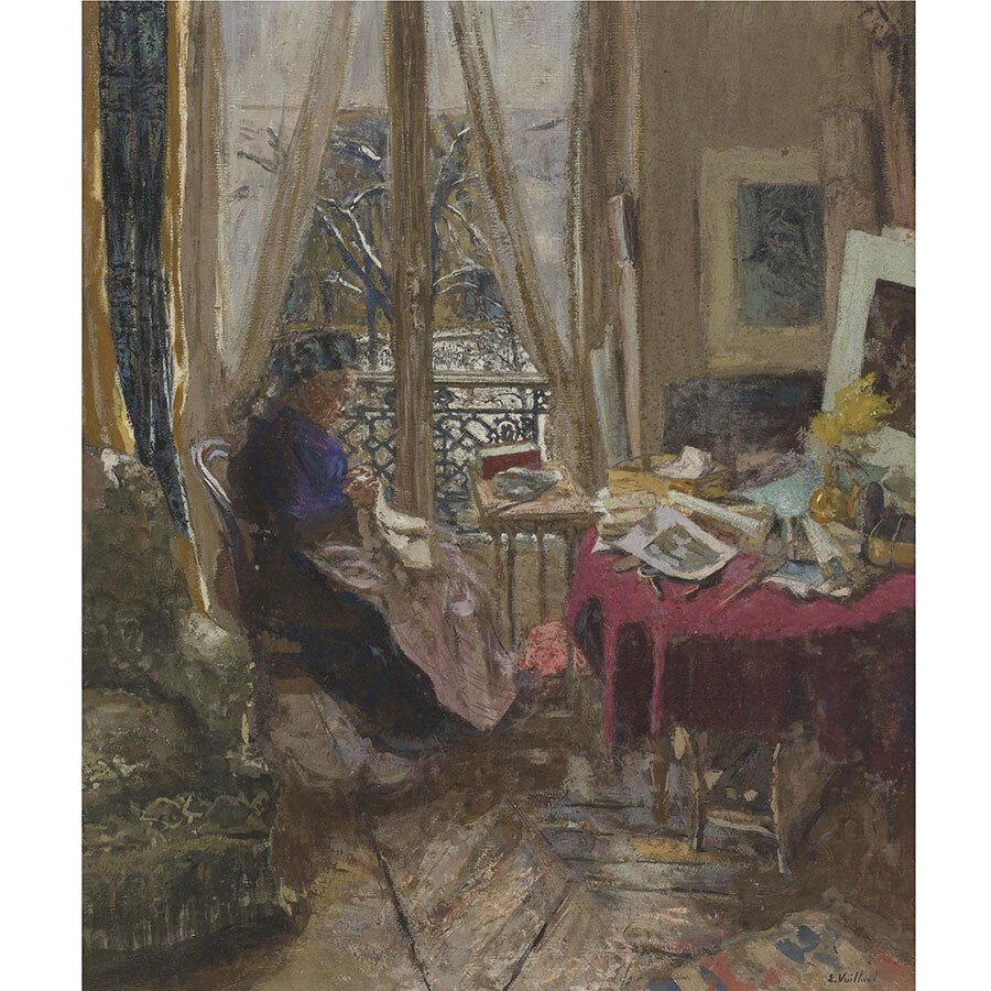 法国纳比派代表画家,爱德华·维亚尔,油画作品欣赏