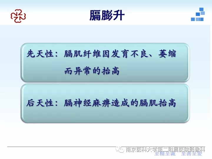 膈肌的解剖及常见病变影像表现