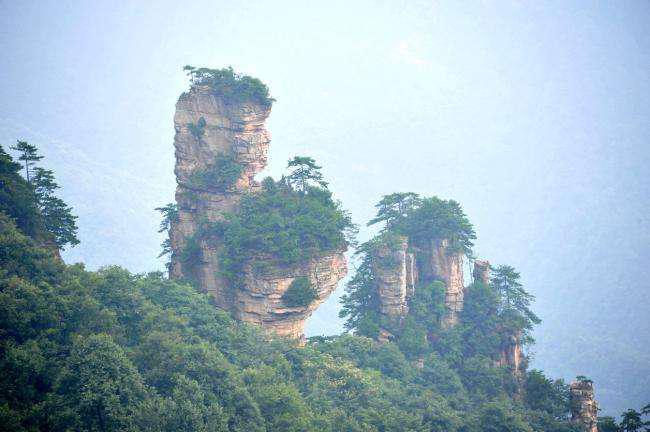 景点位置 湖南省张家界市武陵源区军地坪武陵源风景名胜区天子山景区