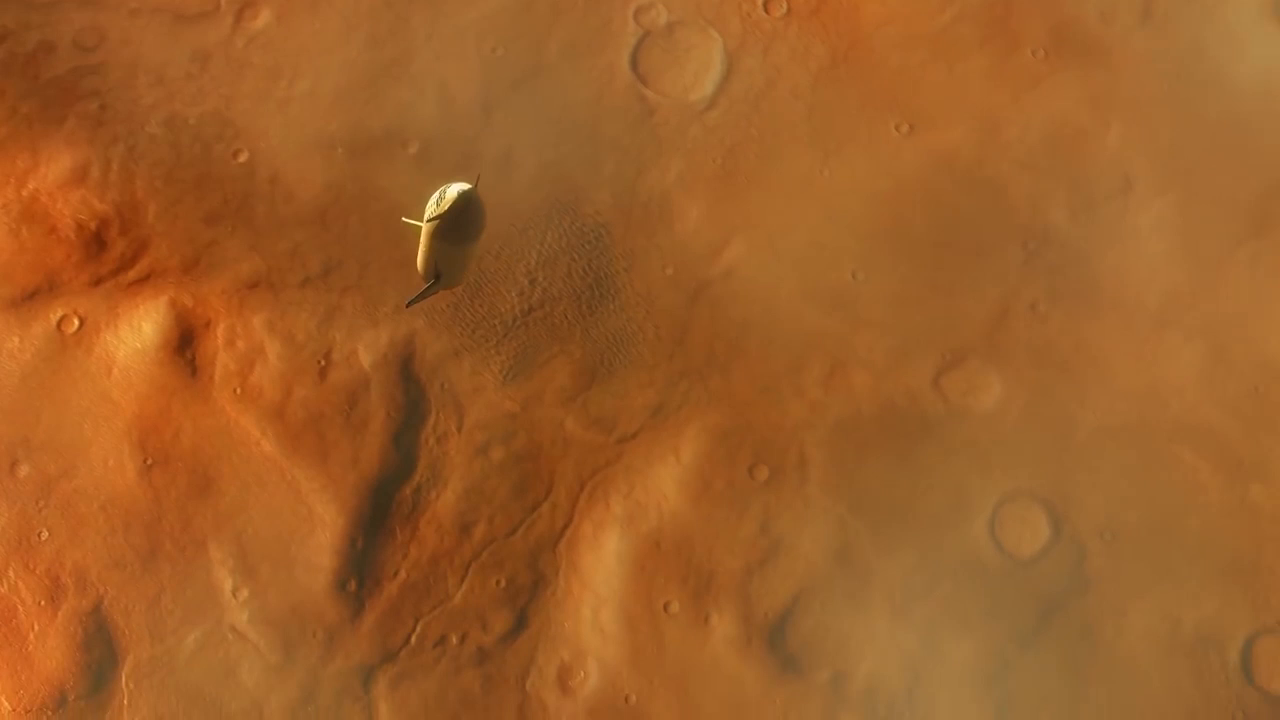 这就是spacex火星着陆的全过程