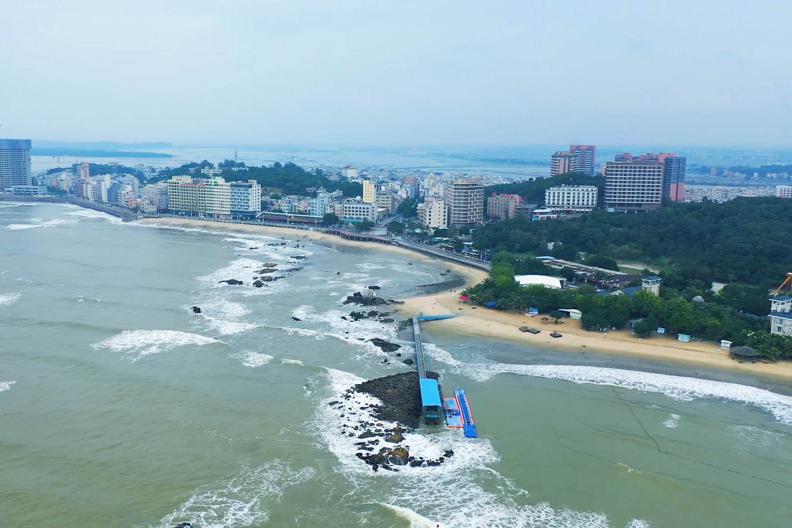 广东最美海滩排名|阳江沙扒湾