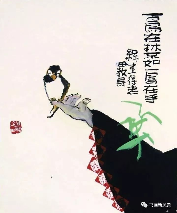 赵梅生 花鸟小品欣赏 第17张