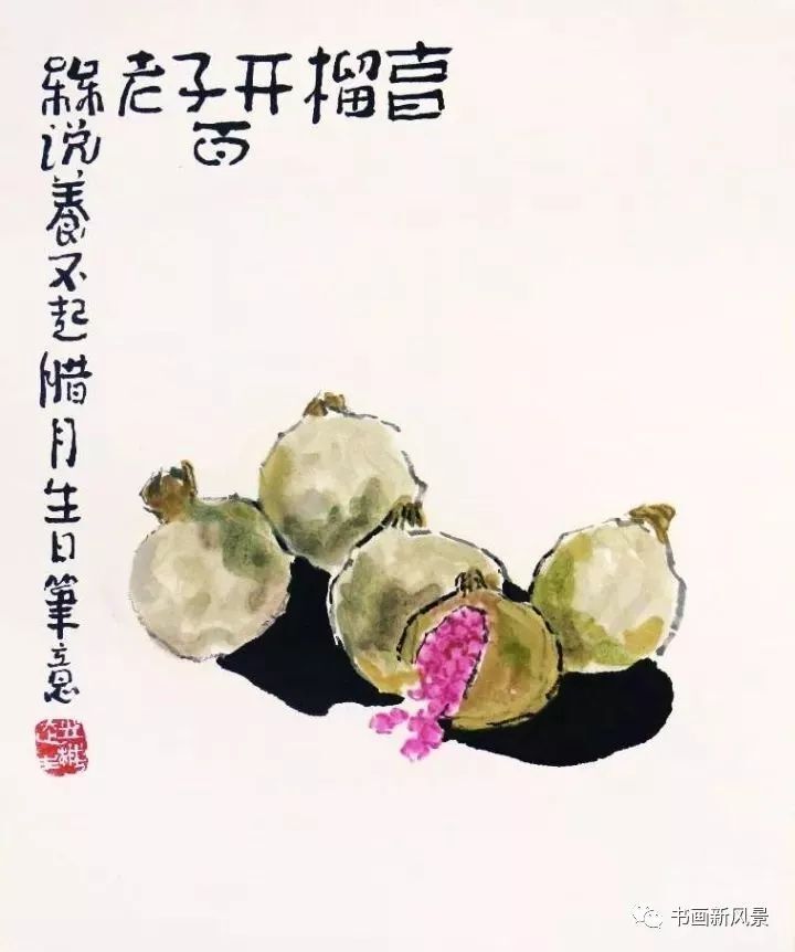 赵梅生 花鸟小品欣赏 第16张