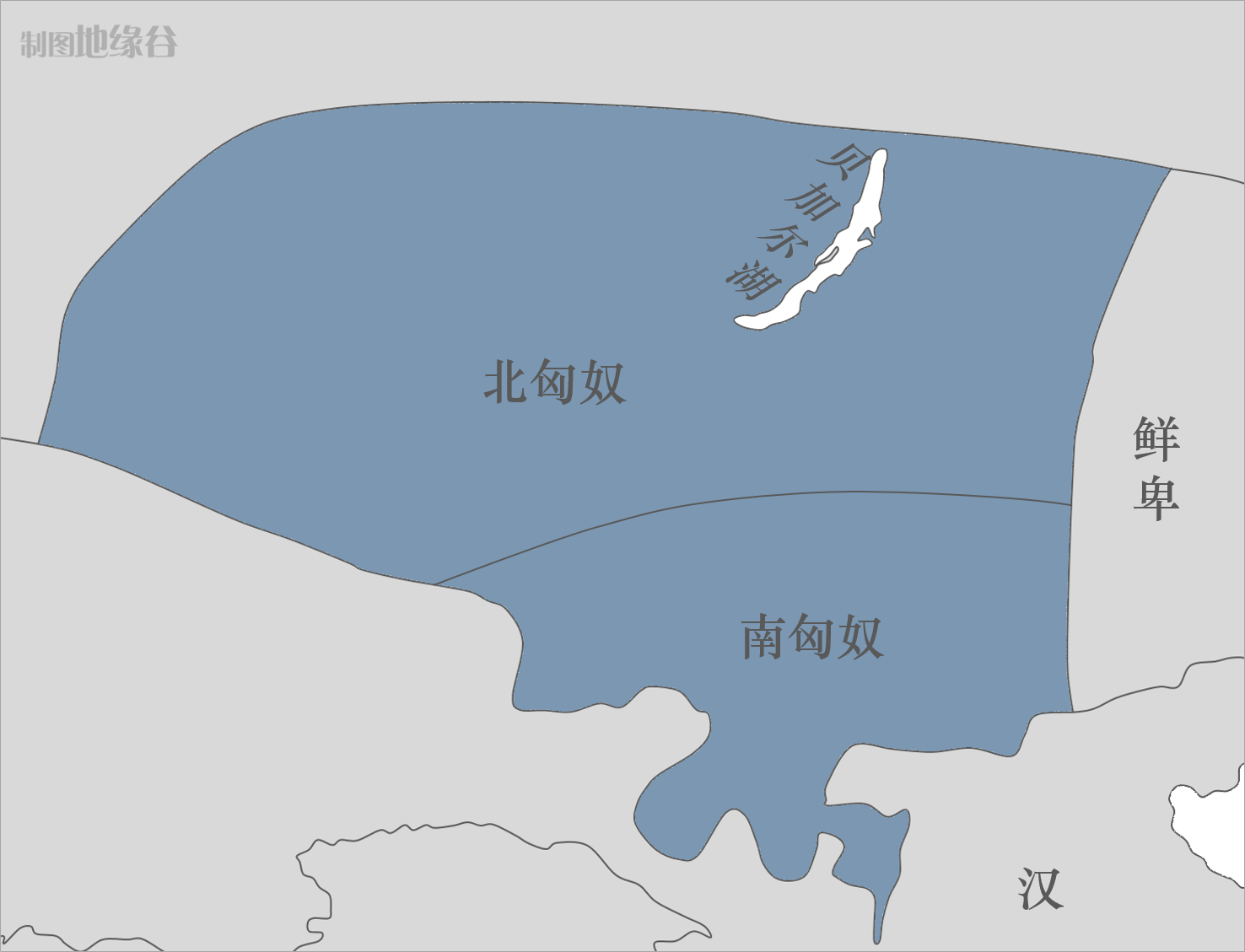 霍去病一路向北追到狼居胥山(今肯特山,位于蒙古国.