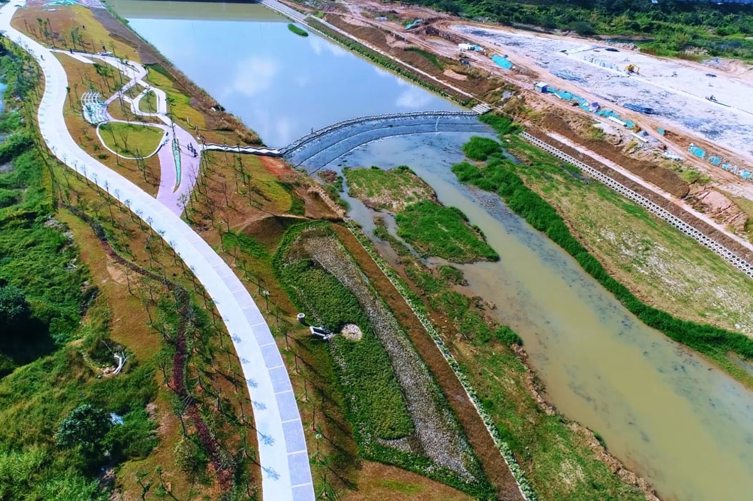 从清澈的河水到栖息的白鹭坪山河湿地公园