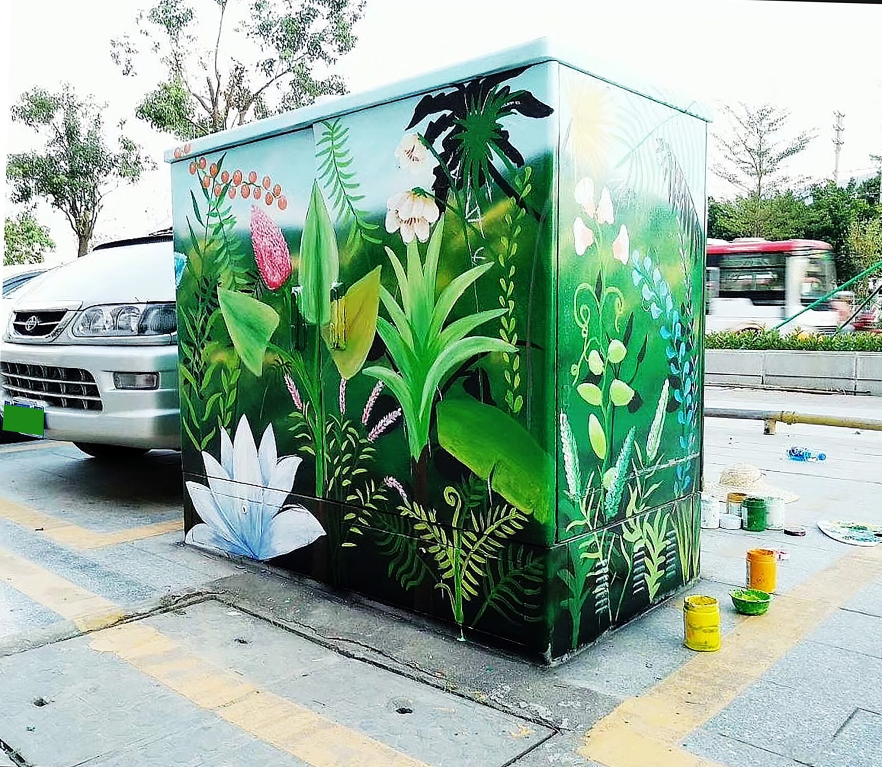 哪些地方可以画墙绘?