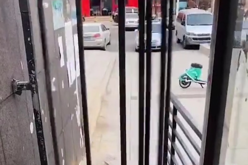 这个大风是不让我出这个门了