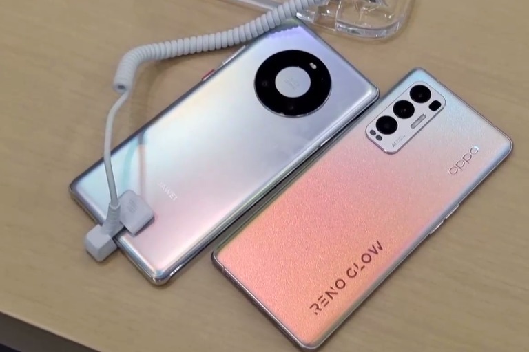 华为mate40颜色,华为mate40最火的颜色 华为mate40 pro对比oppo reno5 pro