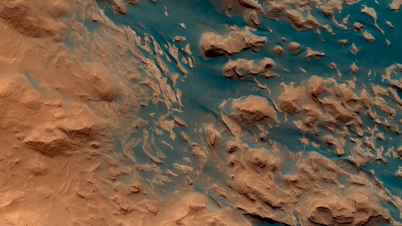 这就是火星的表面