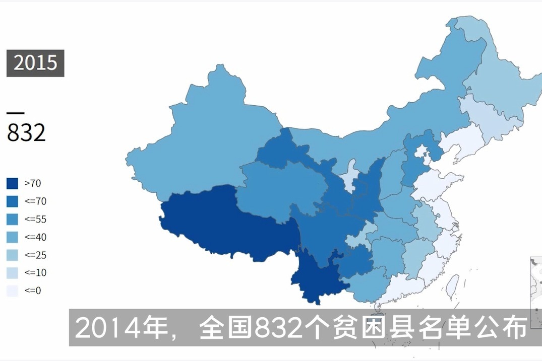 脱贫攻坚5年数据变化中国已消除绝对贫困贫困县成为历史