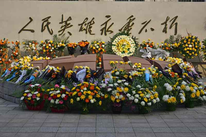 烈士家乡,"字圣"许慎故里——河南漯河市各界群众争相祭奠王焯冉