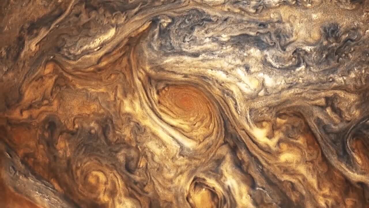 没错!这就是木星的表面