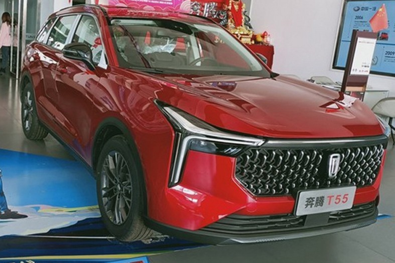 奔腾新suv t55 13天后上市 搭1.5t 主打10万级市场