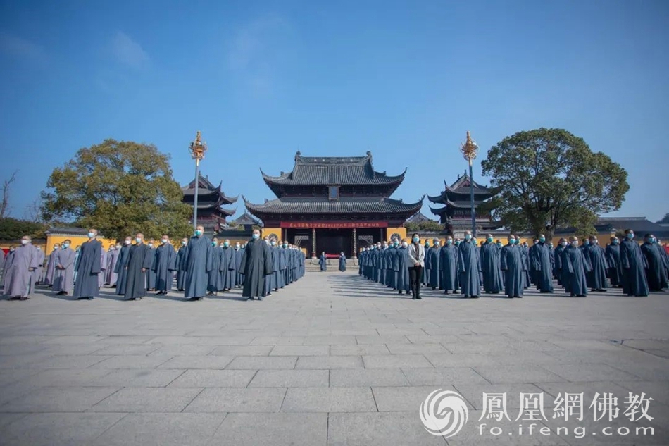 江苏佛学院寒山学院,清凉学院举行2021春季开学典礼