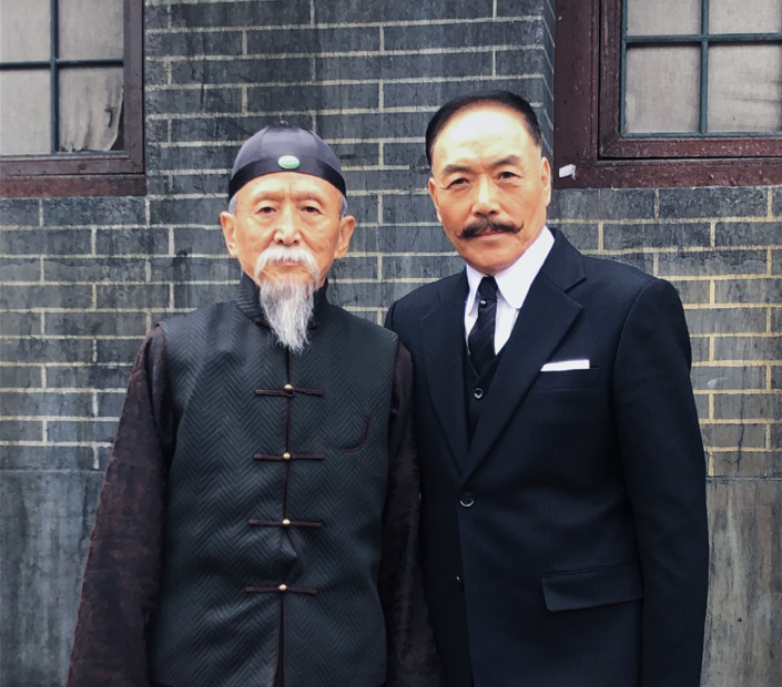 反派正演《觉醒年代》反派人物张长礼的扮演者吕毅