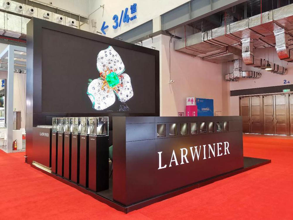 larwiner拉威儿艺术珠宝为消博会呈现国际珠宝艺术大师联名作品