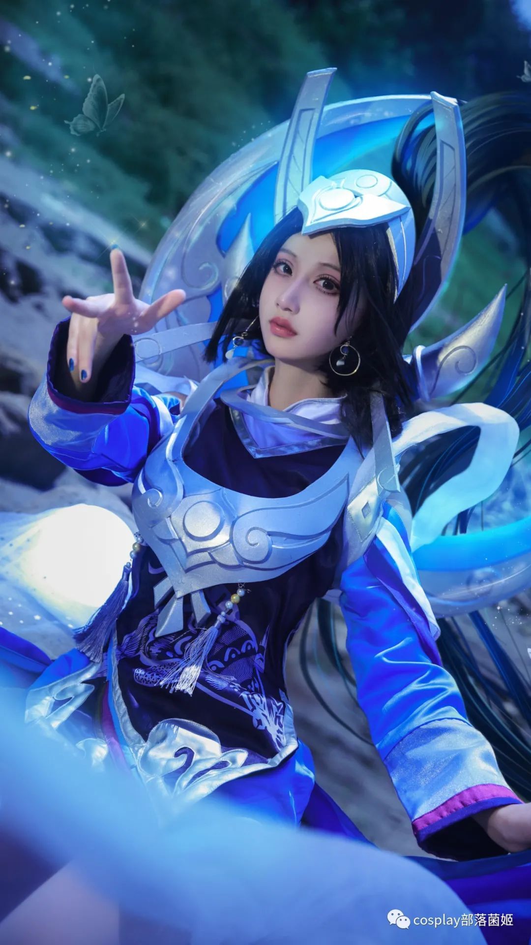 cos:王者荣耀女娲朔望之晖cos正片@孔懿