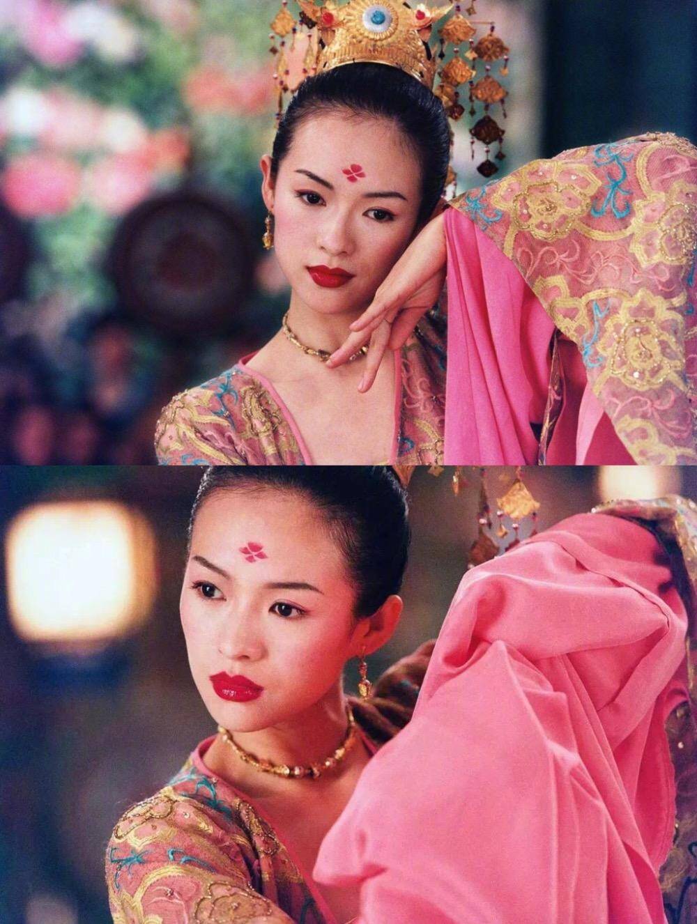 章子怡胭脂扣如花 她的古装古色美在骨里