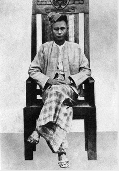 缅共创始人缅甸国父昂山将军旧照