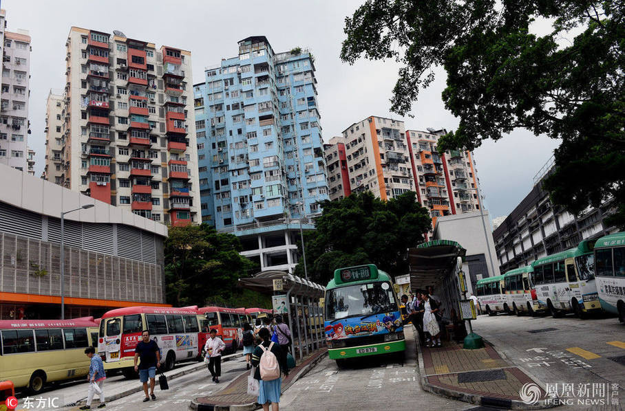 香港九龙观塘老区拆迁启动