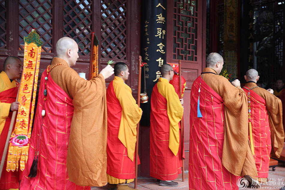 实拍古田极乐寺水陆法会