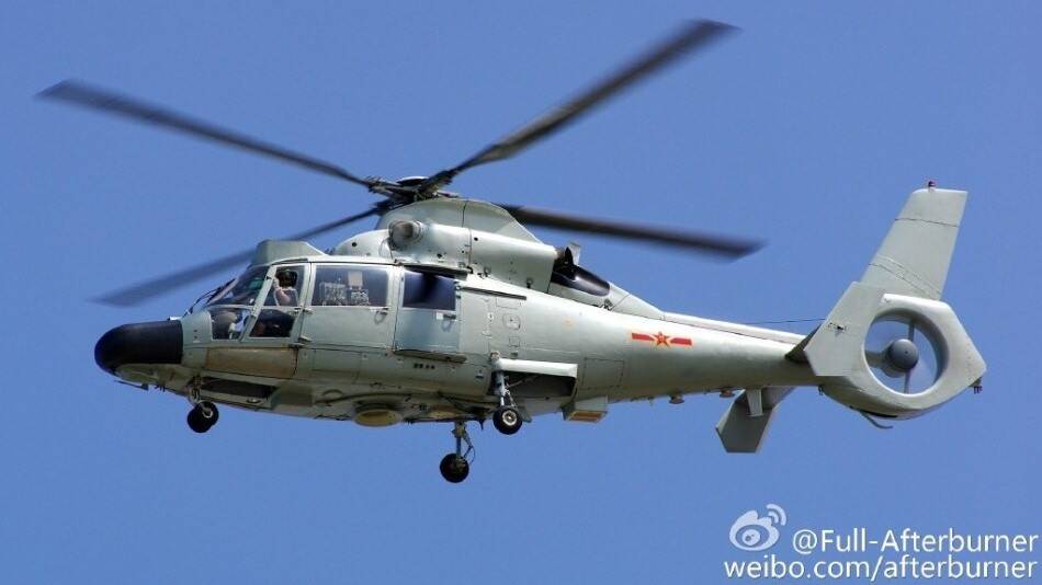 新型直18反潜直升机曝光 海雕涂装凸显强大战力