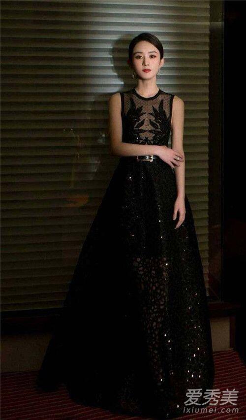 017腾讯视频星光大赏 赵丽颖冻哭杨幂星光裙唐