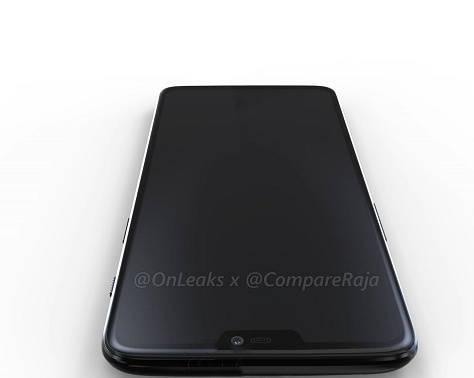 一加6真机图,6.28英寸的三星19:9刘海屏幕