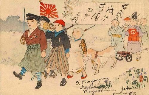 二战时期:日本漫画中的日俄战争