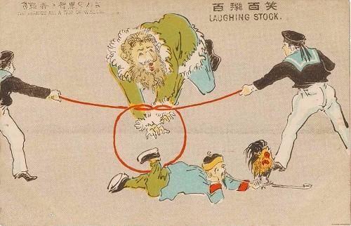 二战时期:日本漫画中的日俄战争
