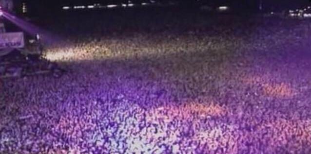 全球最震撼也是最危险的演唱会,唱晕5000人,2