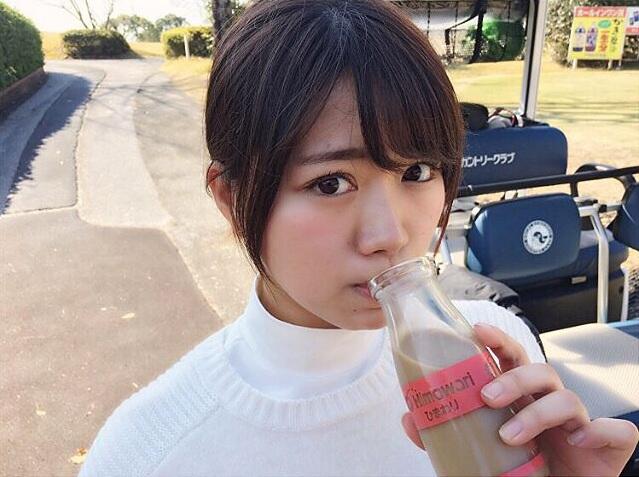 高尔夫偶像代表--SKE48山内铃兰