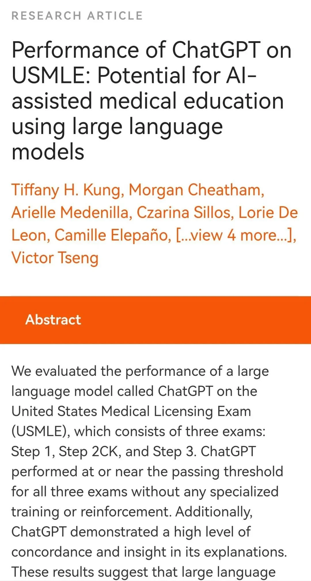 9C613BBBBE2D0F1178A451F65129000F9515344B_size225_w1080_h2016.jpg ChatGPT医学挑战:AI成熟还是医疗革新转折点?🔥Quiz与真相,医生角色依旧至关重要ön?