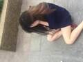 实拍原配当街暴打小三 拽头发往地上摔