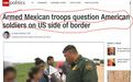 墨西哥士兵驾车闯入美国将美军大兵缴械?五角大楼无奈承认糗事