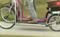 荷兰人发明走路自行车,走一步飞10米!