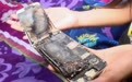 iPhone 6在11岁女孩手中着火 地毯被烧出几个洞