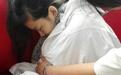 来青前紧张 19岁女孩车站晕倒